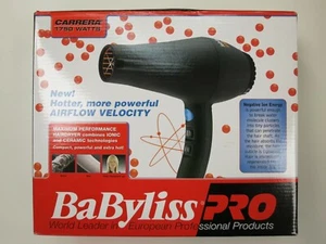 BABYLISS PRO BAB6685C 1750W Black Professional Hair dryer NEW IN BOX - Picture 1 of 2