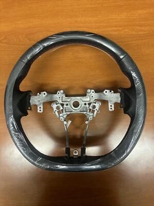 19-23 ACURA RDX DRIVER SPORT STEERING WHEEL BLACK LEATHER A-SPEC OEM - Picture 1 of 7