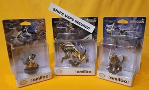 VERSICHERT! USA Amiibo Monster Hunter Rise Magnamalo Palamute Palico DOPPELT VERPACKT! - Bild 1 von 12