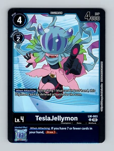Digimon - TeslaJellymon (English Exclusive) - Exceed Apocalypse (BT15) LM-003 U - Picture 1 of 2
