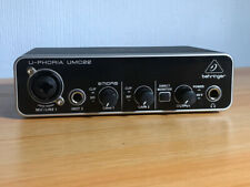 Behringer U-PHORIA UMC22 Audiophile 2x2 USB Audio Interface with MIDAS Pre-Amp