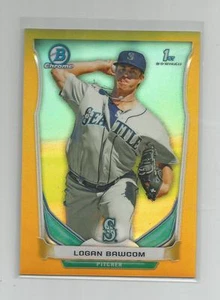 2014 Bowman Chrome LOGAN BAWCOM Gold Refractor 49/50 - Bild 1 von 1