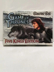 A Game of Thrones Collectible Card Game Five Kings Edition Starter Set New - Picture 1 of 3