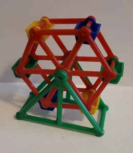 CIRCUS plastic CARNIVAL Ferris Wheel RIDE Load  for S GAUGE American Flyer TRAIN - Picture 1 of 5