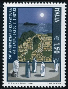 Italia 2006 sellos conmemorativos MNH Uni 2964 CV $5,00 230326252 - Imagen 1 de 1