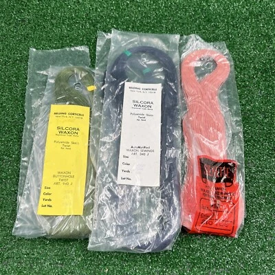 Vtg Corticelli  & Silkette Polymide AMF. Sewing Thread Skein Twist See Descr - Image 1 of 4