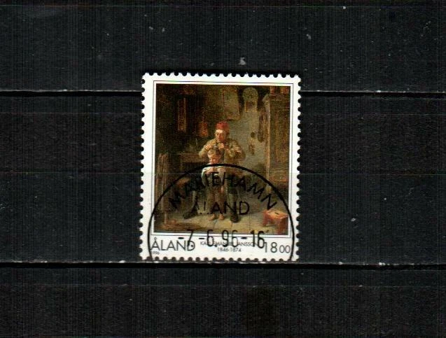 ALAND Scott's 129 (1v) Karl Emanuel Jansson F/VF usado (1996) #2 Foto 1 de 1