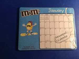 M&M's Mousepad Kalender 2009 14 Monate - Bild 1 von 2