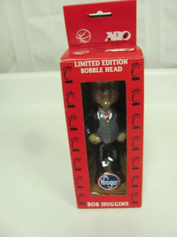 Bob Huggins UC Cincinnati Bearcats NCAA Basketball Bobblehead *new in box* Cover