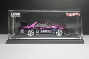 Hot Wheels Nissan Skyline Silhouette R30 Pink SpectraflameCUSTOM W/Display Case - Picture 1 of 8