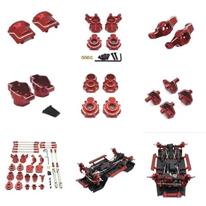 Alloy Metal Upgrade Parts Red For WLtoys 1/10 104006 104010 104020 104026 rc car - Picture 1 of 39