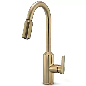🌱 Moen 87270BZG Meena One-Handle Pull-Down Kitchen Faucet - Bronzed Gold READ - Picture 1 of 20