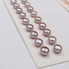 Perles d'eau douce bouton naturel 2-14 mm perles individuelles en vrac à moitié percées