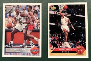 1992-93 Upper Deck / McDonalds Basketball Set. Shaq Rookie Card, Jordan 50 Card - Picture 1 of 5