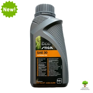 OLIO MOTORI 4 TEMPI STIGA 0,6Lt SAE 30 PER RASAERBA E TRATTORINI BENZINA/DIESEL - Imagen 1 de 2