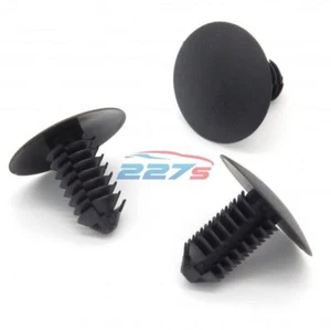 VVO Fasteners 7mm Black Plastic Fir Tree Clip used by Audi, VW, Seat & Skoda - Picture 1 of 2