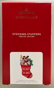 Hallmark 2021 Red Stocking Stuffers Special Edtiion Keepsake Ornament - Picture 1 of 3