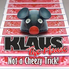 KLAUS THE MOUSE WITH ONLINE INSTRUCTIONS BY CARD SHARK MAGIC CARD TRICKS GIMMICK