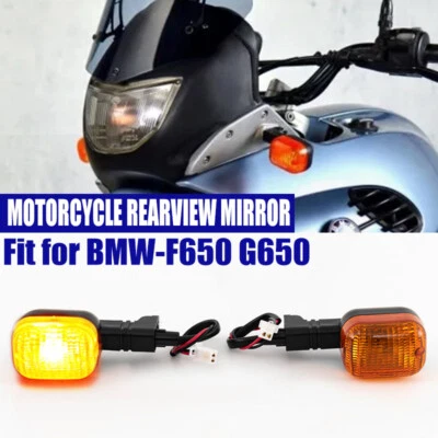 Para BMW F650 CS/GS G650 GS F650 Luz intermitente delantera lámpara ámbar PAR Foto 1 de 4