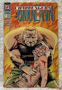 DC CHALLENGERS OF THE UNKNOWN #5 Miniserie de ocho números julio 1991 casi nuevo* - Imagen 1 de 2