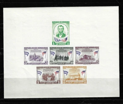Гондурас SC # C300a и CO108a Линкольн 150-летие празднования MNH - Изображение 1 из 2