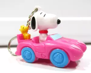 Whitman's Snoopy & Woodstock Valentinstag PVC Schlüsselanhänger/Ansteckauto/Cabrio Neu - Bild 1 von 1