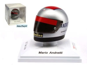 Truescale TSM12AC05 Mario Andretti 'Lotus' Bell Helmet Replica 1977 - 1/8 Scale - Picture 1 of 1
