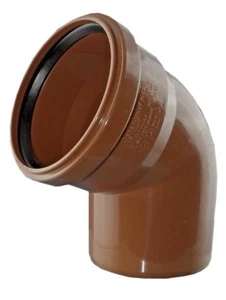 KG Rohr Bogen Durchmesser 125 Abwasser Kanalrohr Grundrohr erdverlegt - Bild 1 von 11