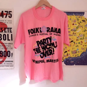 Vintage 1990's Canada "Folklorama" Festival T-Shirt / L-XL / Winnipeg Manitoba - Bild 1 von 7