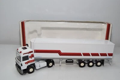 B71 1:43 ELIGOR LBS RENAULT 370 TURBOLEADER TRUCK TRAILER LAMBERET VNMIB - Immagine 1 di 4