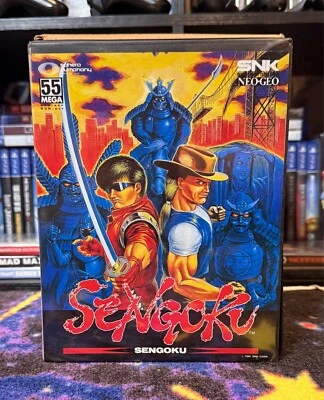 Sengoku - Neo Geo AES - USA - Complete - CIB - Authentic / Tested - Rare - Image 1 of 4