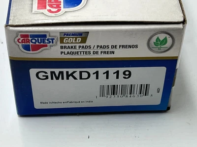 GMKD1119 Front Semi-Metallic CARQUEST Premium Gold Hummer H3 2006- 2010 - Image 1 of 4