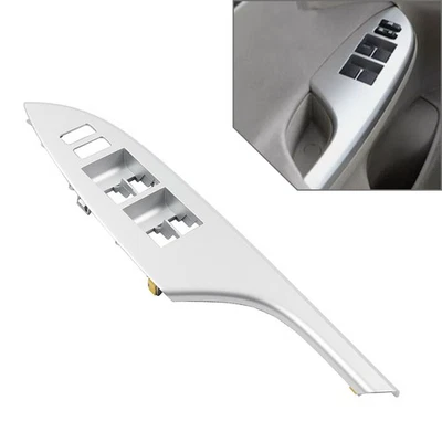 Cubierta de embellecedor bisel interruptor ventana izquierda conductor delantero para Toyota Corolla 2009-2013 Foto 1 de 4