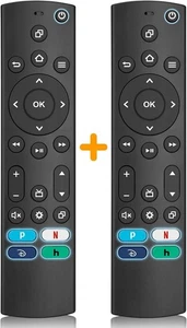 (Pack of 2) Universal Remote Control for Insignia/Toshiba/Samsung/TCL/Vizio/Pion - Picture 1 of 8