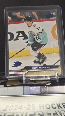 2023-24 Upper Deck Extended Series - All-Star Team Troy Terry #695 Deluxe /250 - Image 1 of 2