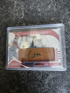 2022 Panini Absolute Rookie Signatures 75/99 Luke Williams Card# 128 - Picture 1 of 2