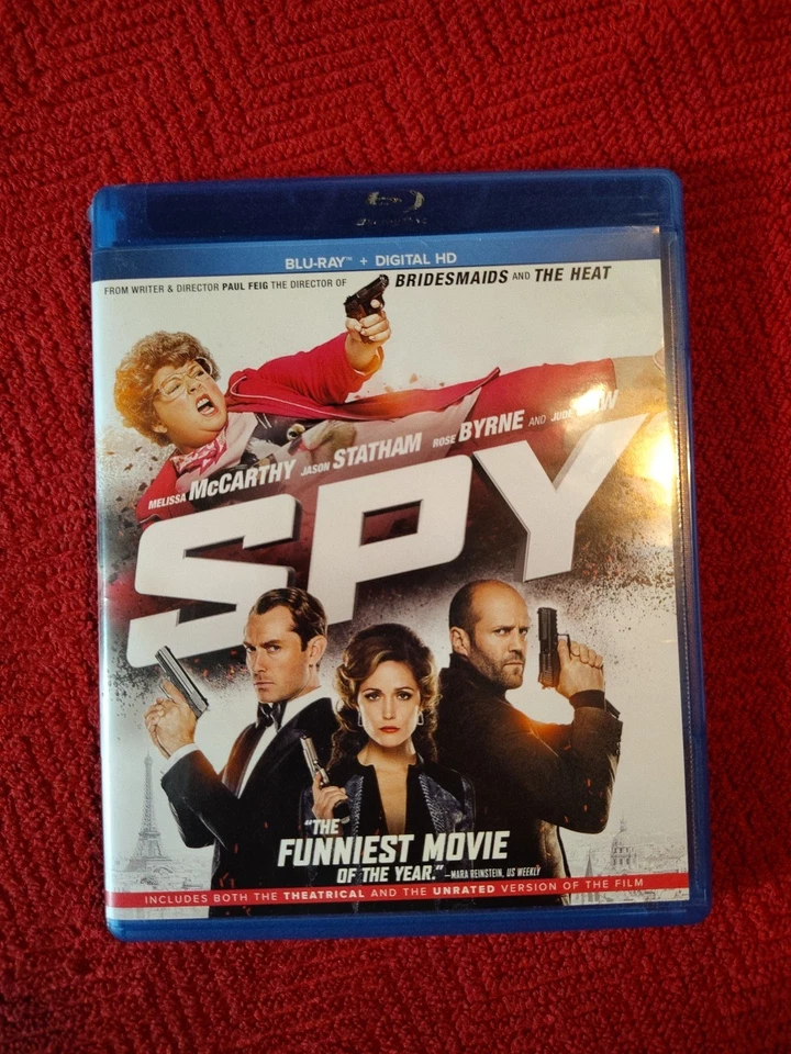 Spy (Blu-ray Disc, 2015, Unrated) - Image 1 of 3