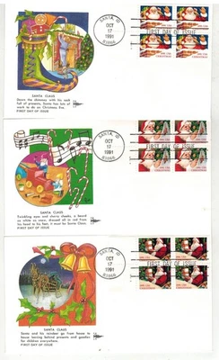 1991 SUMMER OLYMPICS GILLCRAFT CMPLT SET OF 5 COLOR FDCs & HISTORICAL TEXT - Image 1 of 2