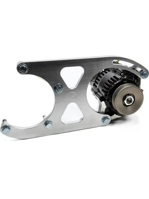 Powermaster 9 Alternator Kit Includes Alt, Pulley & Bracket (8-410) - Image 1 of 4