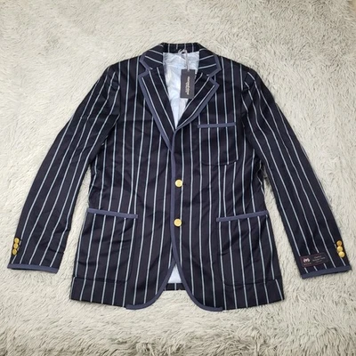 Vineyard Vines Blazer Mens 40R Head of the Charles Regatta Striped Preppy - Image 1 of 4
