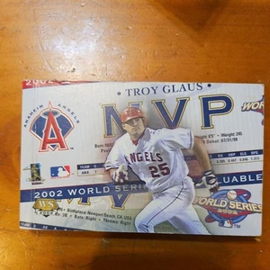 2002 Wold Series M.V.P. Troy Glaus Photo Booklet (RARE) - Picture 1 of 2