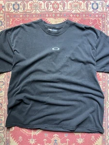 Oakley Software Rare Center Logo Skull Moon Size XL Light Distressing - Picture 1 of 8
