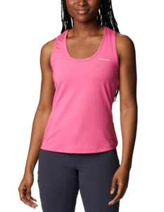 Camiseta sin mangas Columbia para mujer Hike Performance Wild Geranium talla XL - Imagen 1 de 2