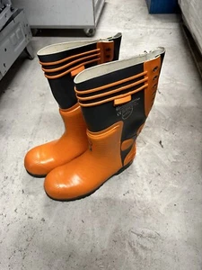 Chainsaw Boots Steel Toe Cap Size 11.5 - Bild 1 von 3