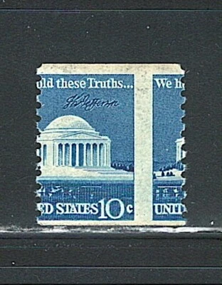 Mint US Errors Misperf  Stamp, Scott# 1520,(MNH) - Image 1 of 2