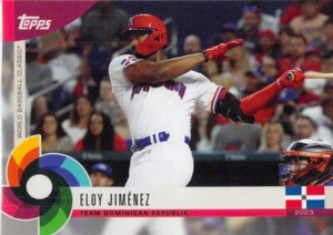 2023 Topps World Baseball Classic Card 28 Eloy Jimenez - Free Shipping! - Picture 1 of 2