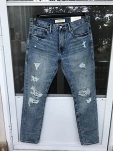 GAP 1969 FOR GOOD SLIM DIRTY JEANS 32x32 tag says stretch I didn't find stretch - Picture 1 of 9