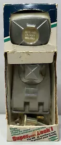 Super Guard Lock 1 DB9285 - NOS - Single Cylinder Model Deadbolt Vintage - Picture 1 of 10