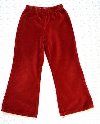 BABY NAY Girls 5 Red Velvet Dress PANTS Christmas Holiday Valentine's Party - Image 1 of 4