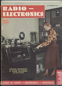 Radio-Electronics Magazine Vol 21 #08 May 1950 Fairchild Tape Recorder - Picture 1 of 3